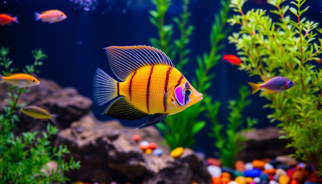 Angelfish compatibility in aquarium