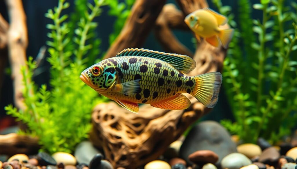 Apistogramma agassizii cichlid behavior