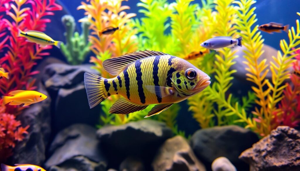 Apistogramma agassizii with compatible tank mates