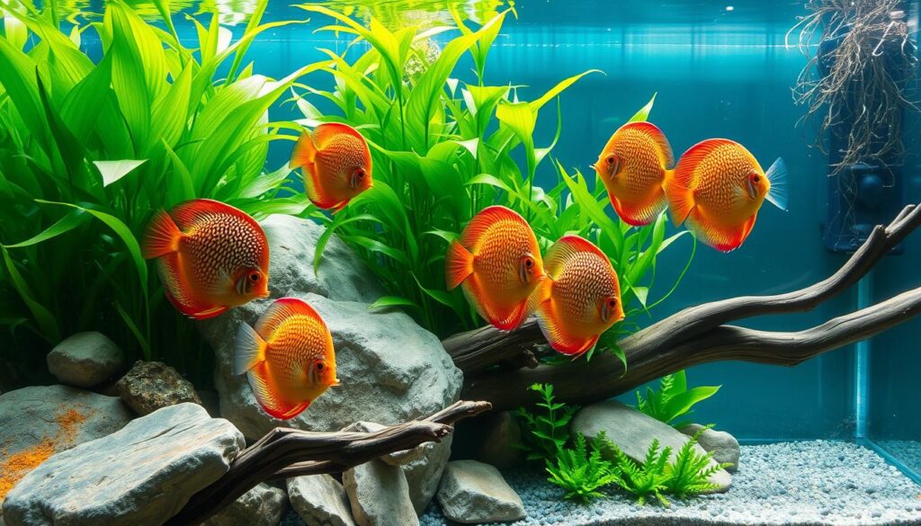 Discus fish environment