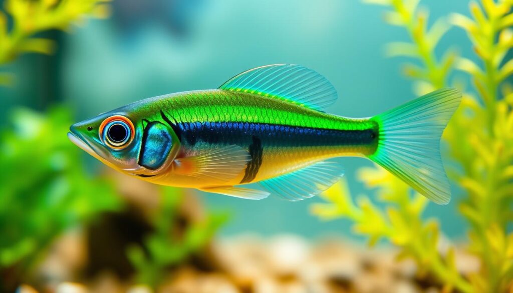 Green neon tetra health check