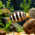 Three-Striped Dwarf Cichlid