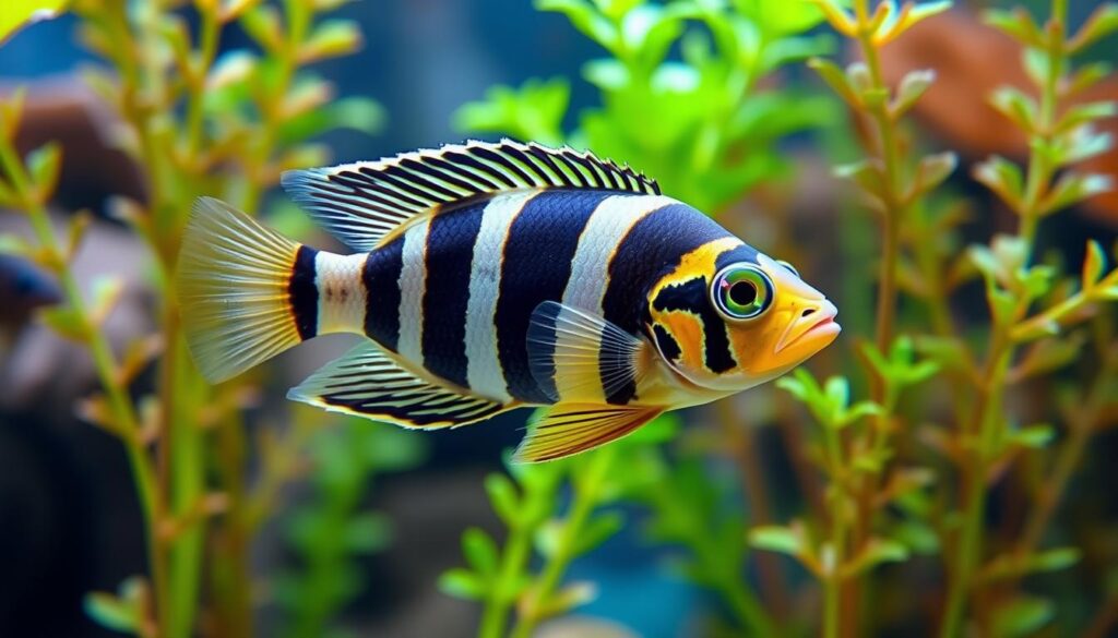 Three-Striped Dwarf Cichlid health care