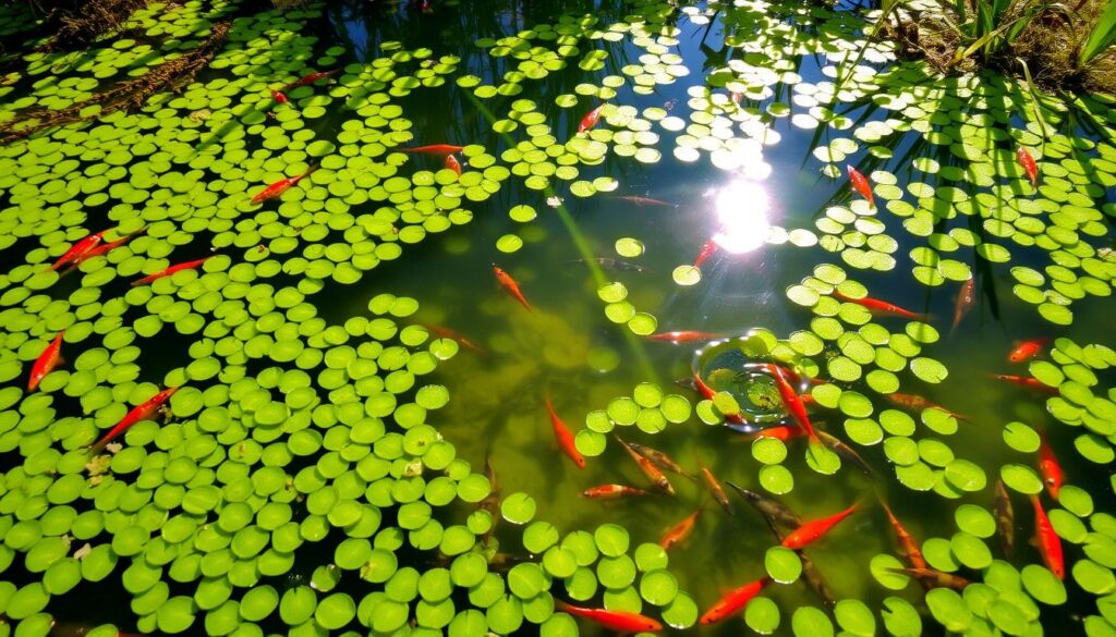 Duckweed in aquatic ecosystems