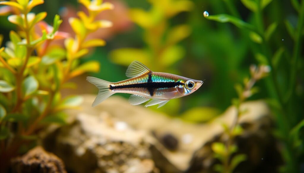 X-Ray Tetra feeding