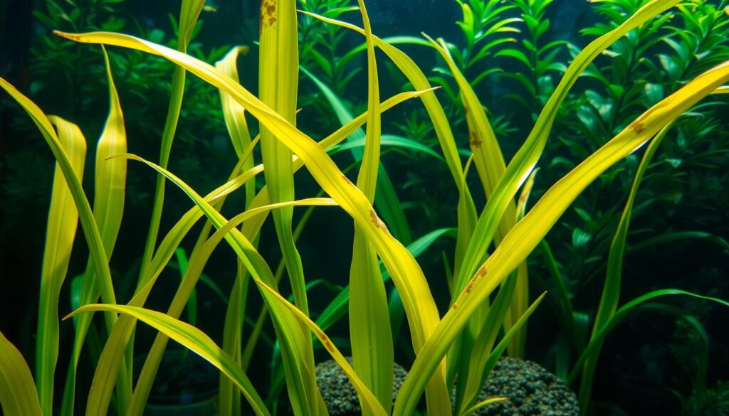 amazon sword algae growth