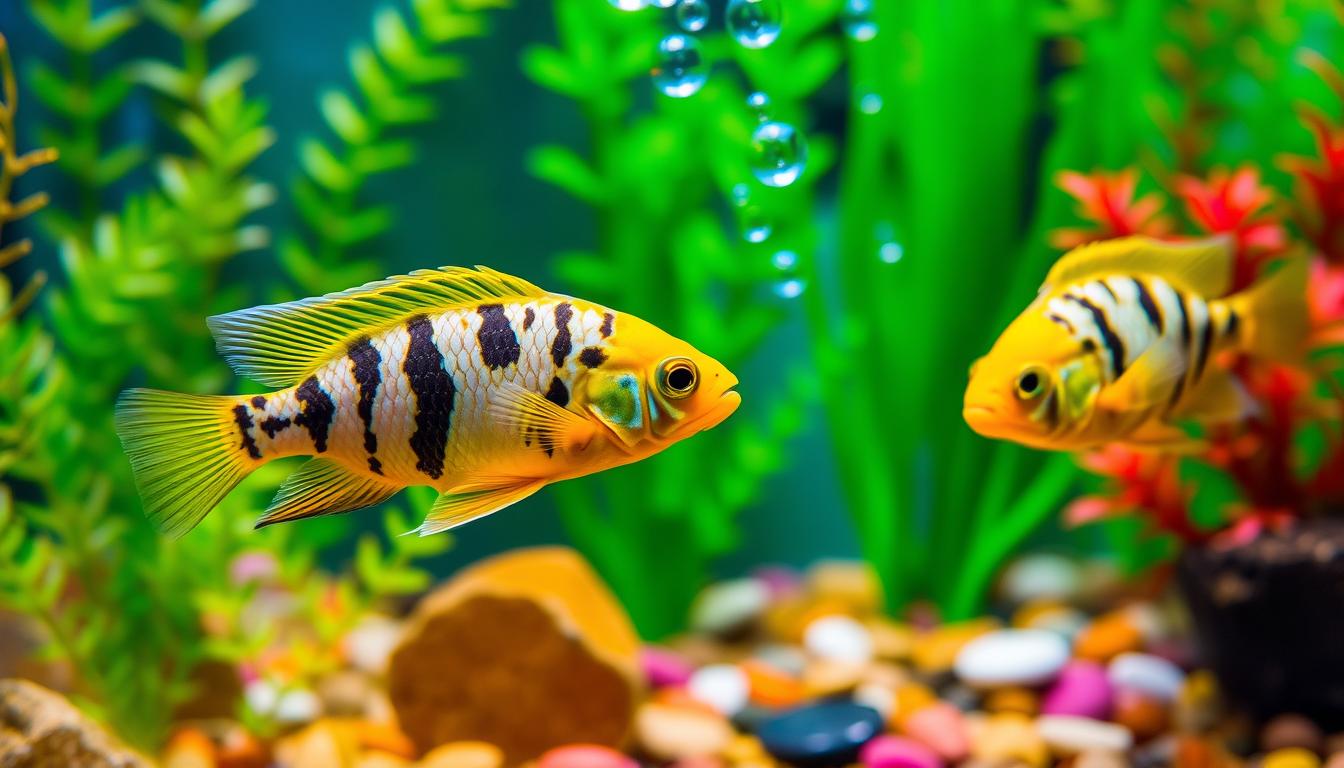 Golden-Headed Dwarf Cichlid